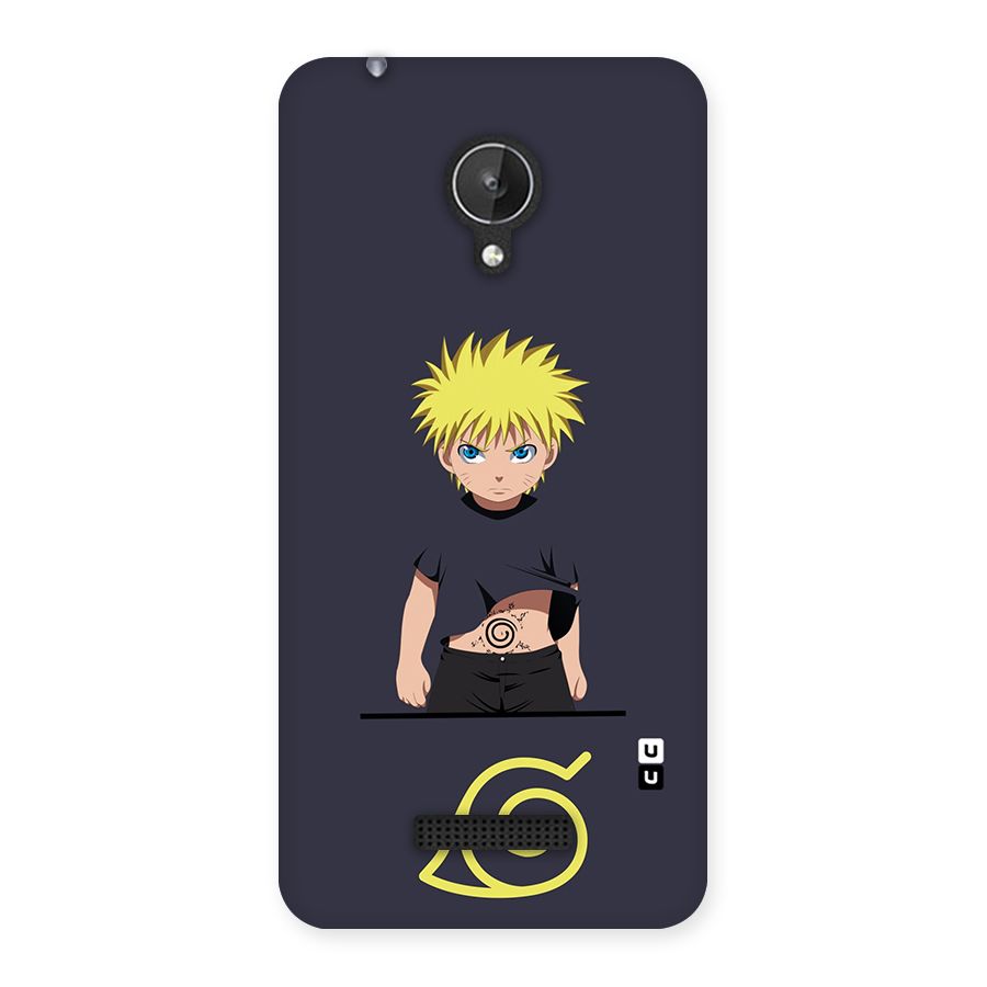 Naruto Kid Back Case for Micromax Canvas Spark Q380