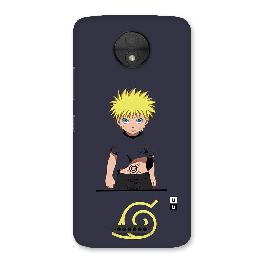 Naruto Kid Back Case for Moto C