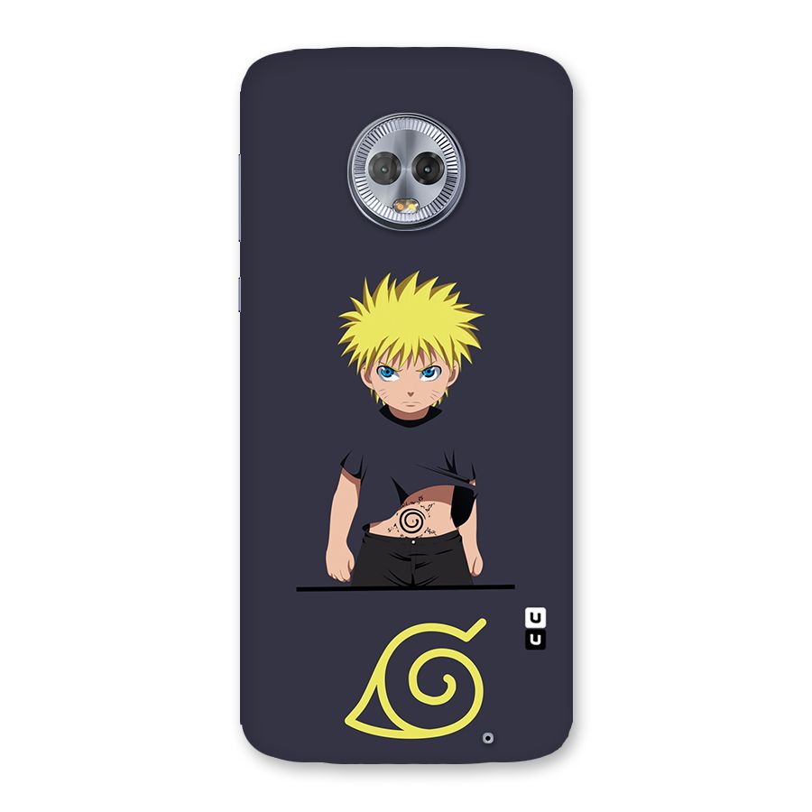 Naruto Kid Back Case for Moto G6 Plus