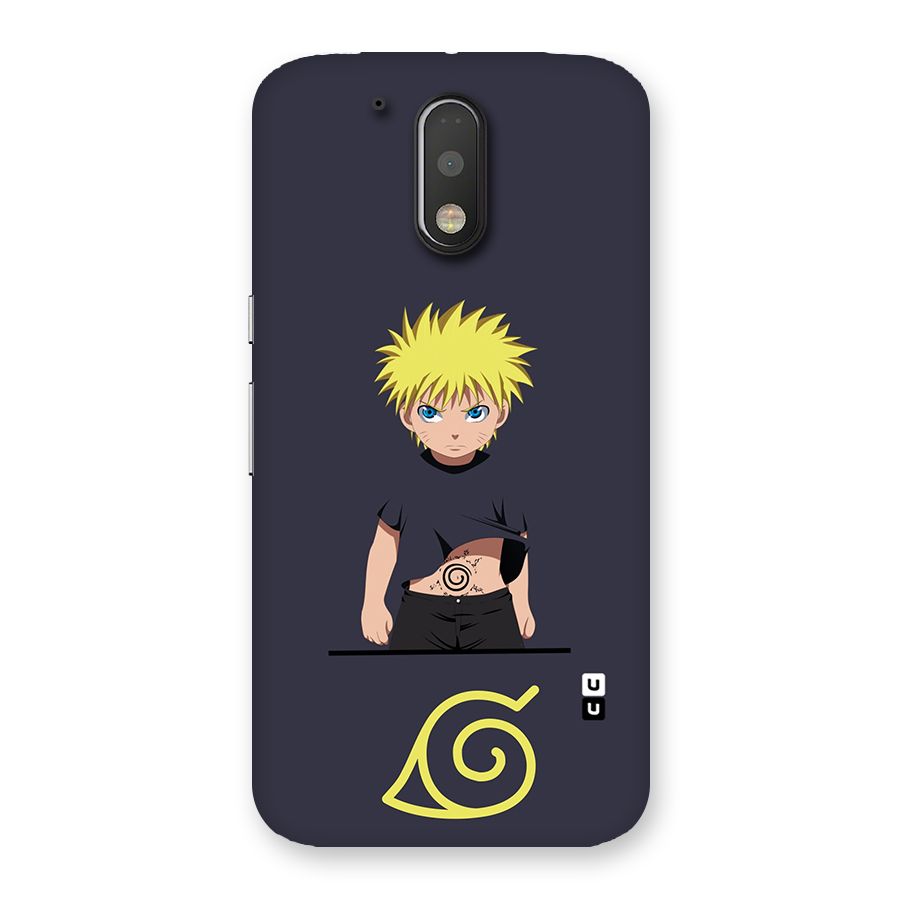 Naruto Kid Back Case for Motorola Moto G4 Plus
