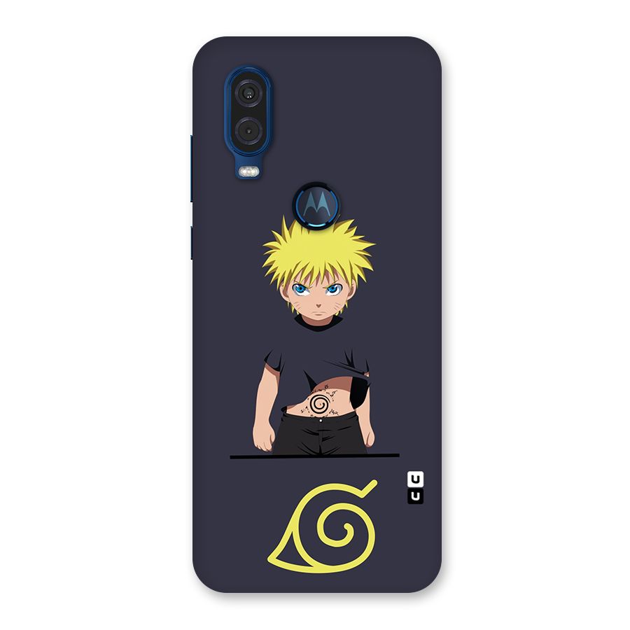 Naruto Kid Back Case for Motorola One Vision