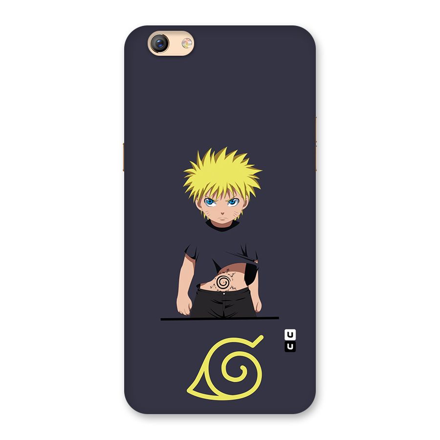 Naruto Kid Back Case for Oppo F3 Plus