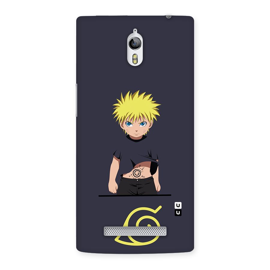 Naruto Kid Back Case for Oppo Find 7