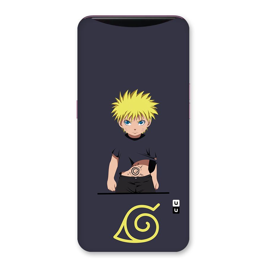 Naruto Kid Back Case for Oppo Find X