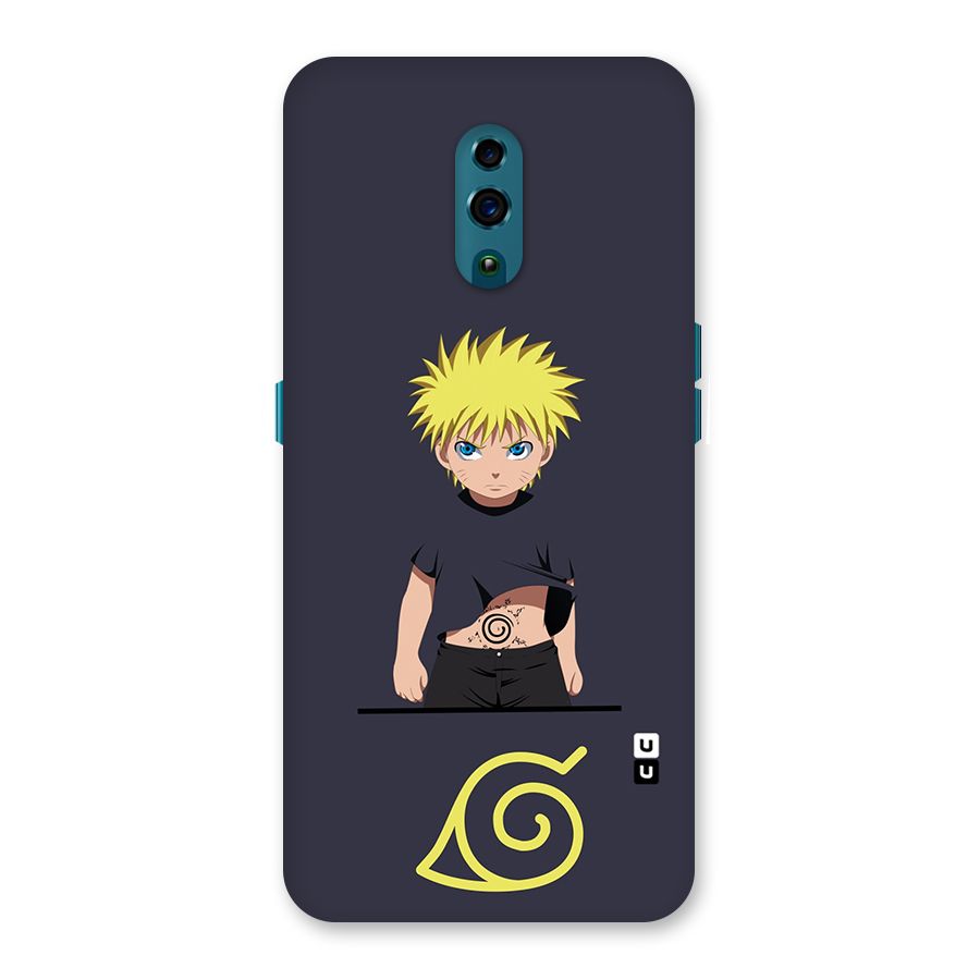 Naruto Kid Back Case for Oppo Reno