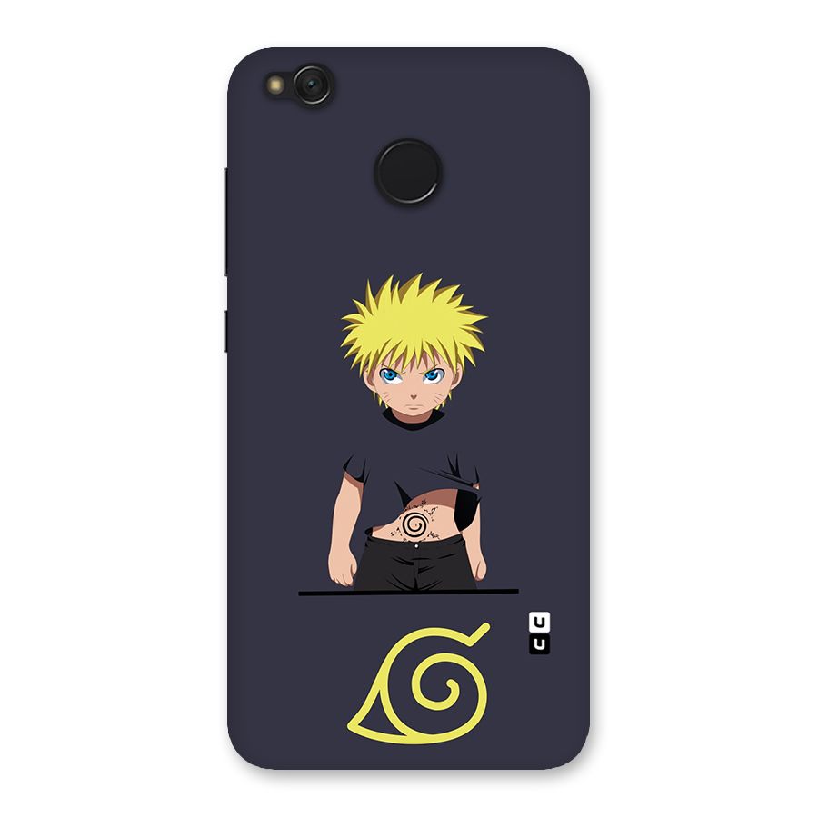 Naruto Kid Back Case for Redmi 4