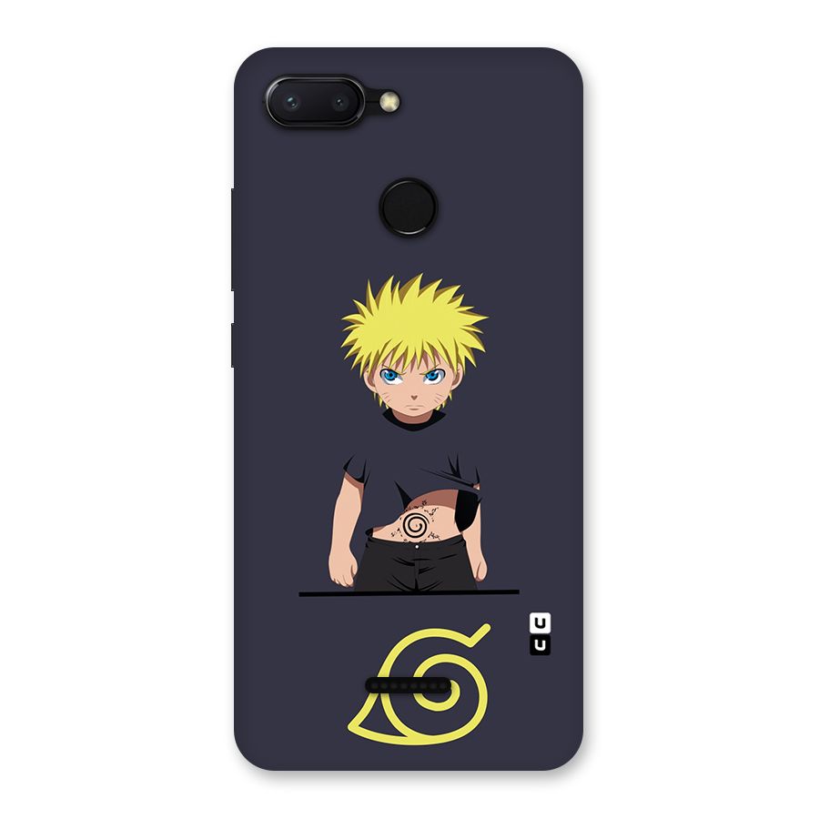 Naruto Kid Back Case for Redmi 6