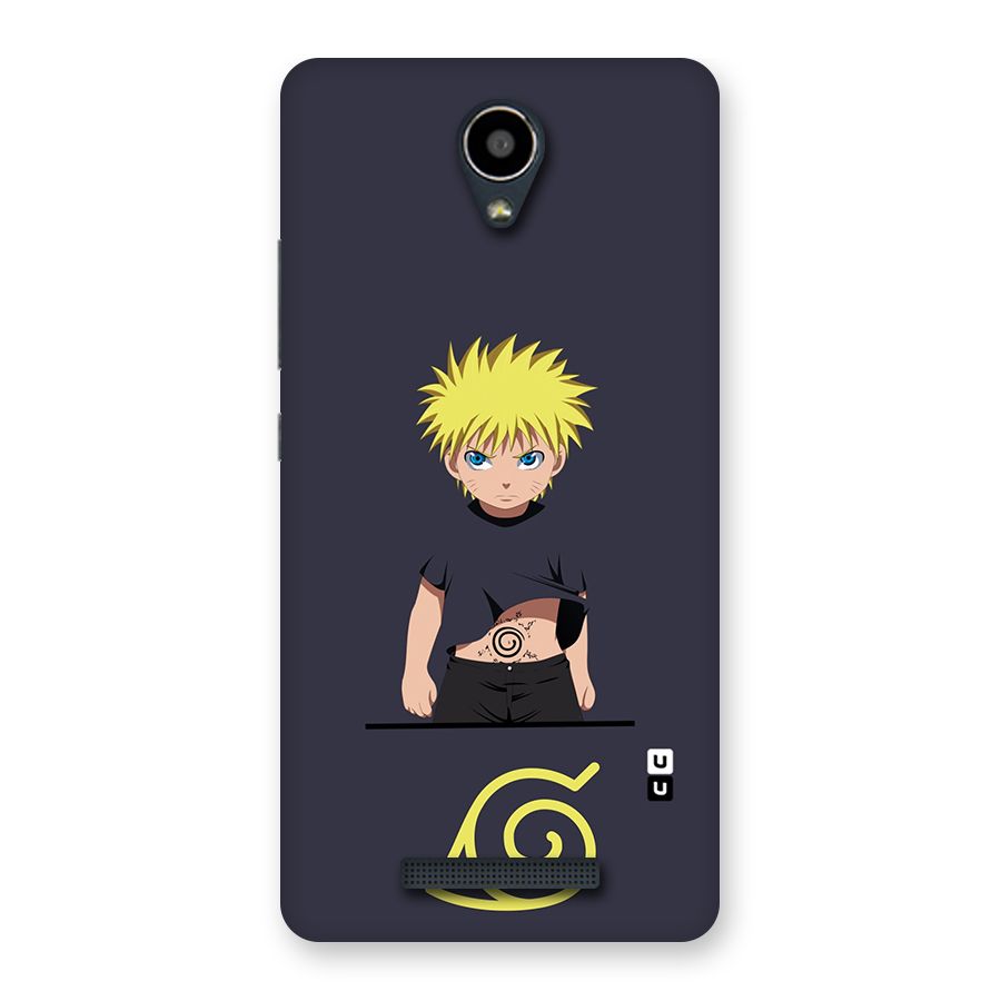 Naruto Kid Back Case for Redmi Note 2