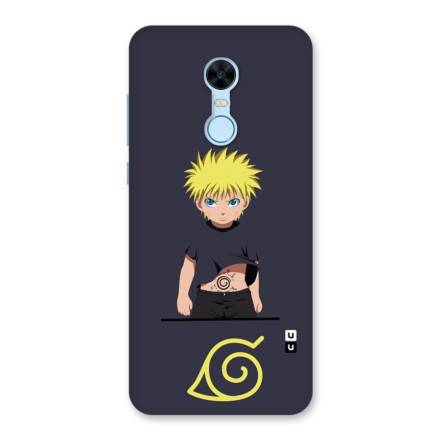Naruto Kid Back Case for Redmi Note 5