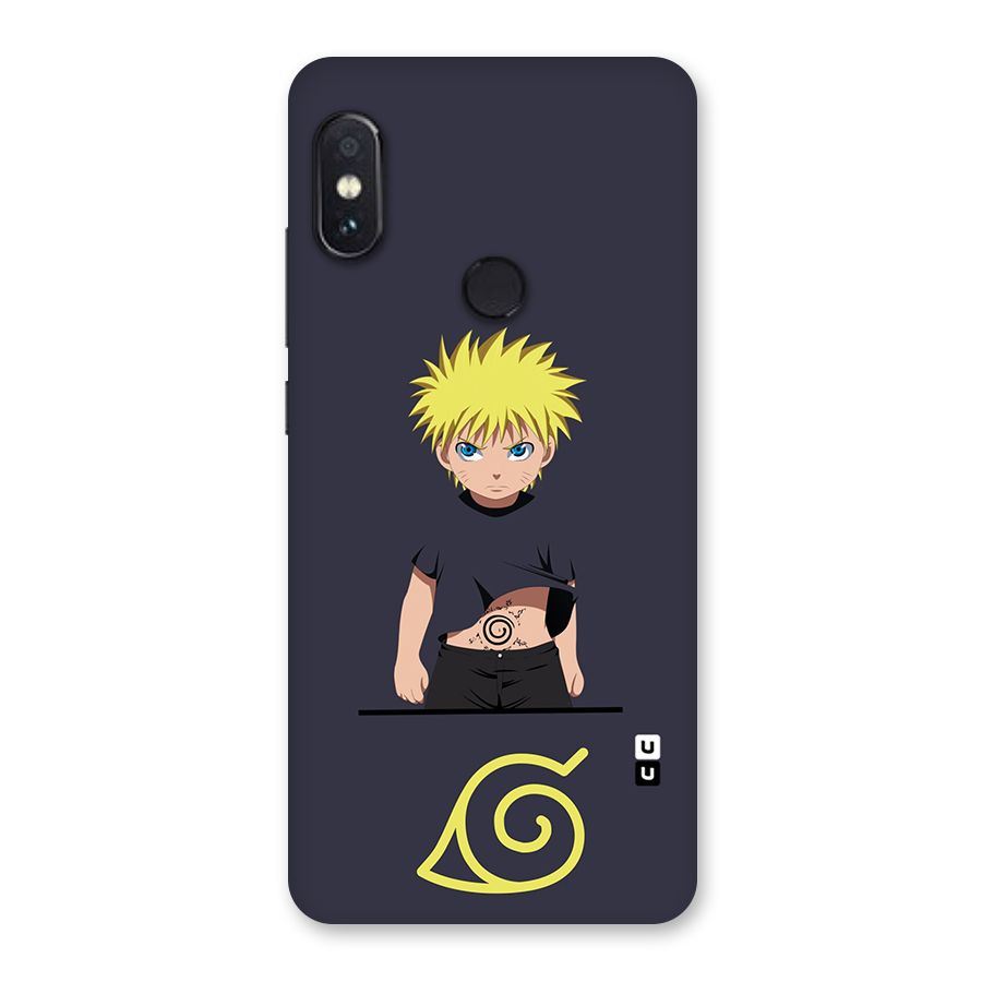 Naruto Kid Back Case for Redmi Note 5 Pro