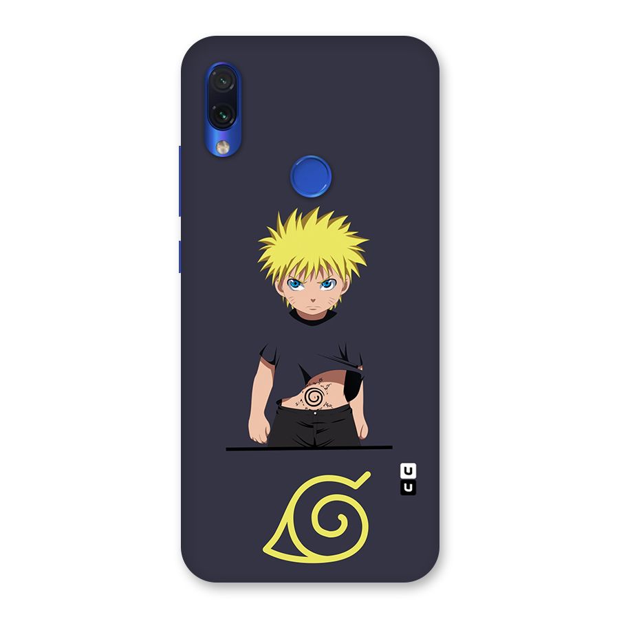 Naruto Kid Back Case for Redmi Note 7