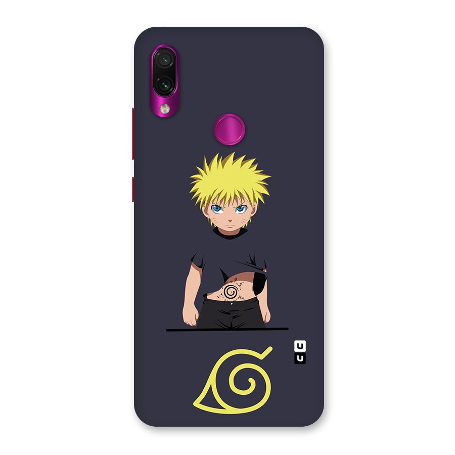 Naruto Kid Back Case for Redmi Note 7 Pro