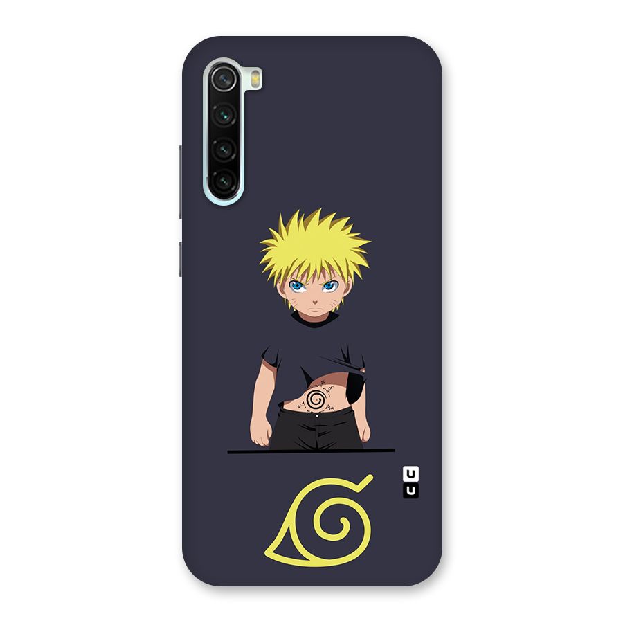 Naruto Kid Back Case for Redmi Note 8