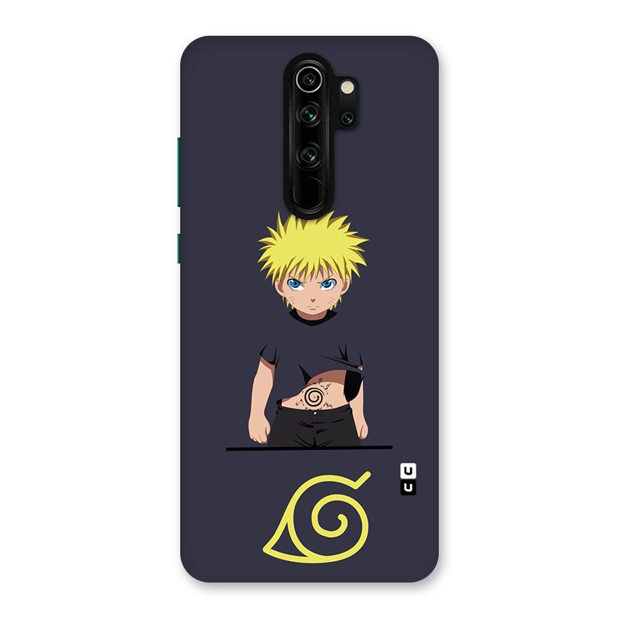 Naruto Kid Back Case for Redmi Note 8 Pro
