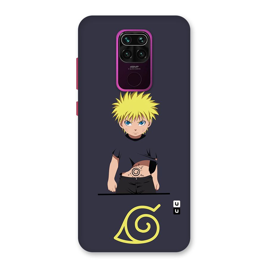 Naruto Kid Back Case for Redmi Note 9
