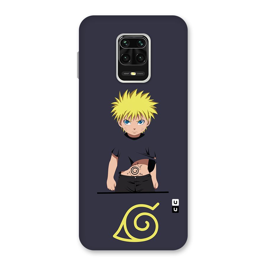 Naruto Kid Back Case for Redmi Note 9 Pro Max