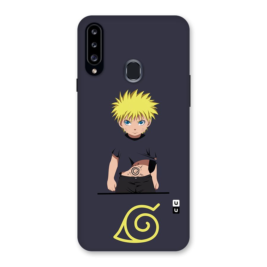 Naruto Kid Back Case for Samsung Galaxy A20s