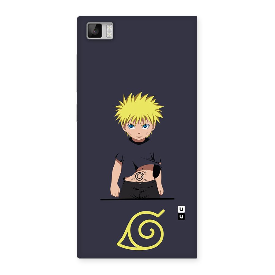 Naruto Kid Back Case for Xiaomi Mi3