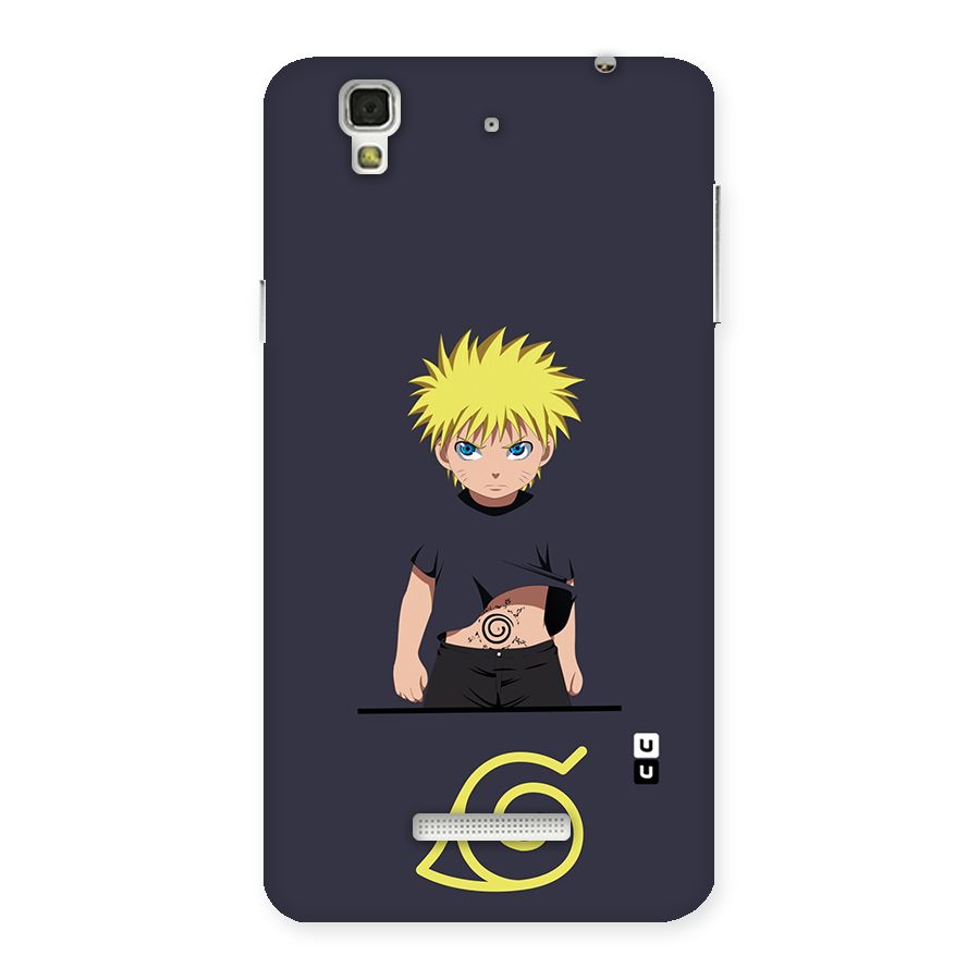Naruto Kid Back Case for YU Yureka Plus
