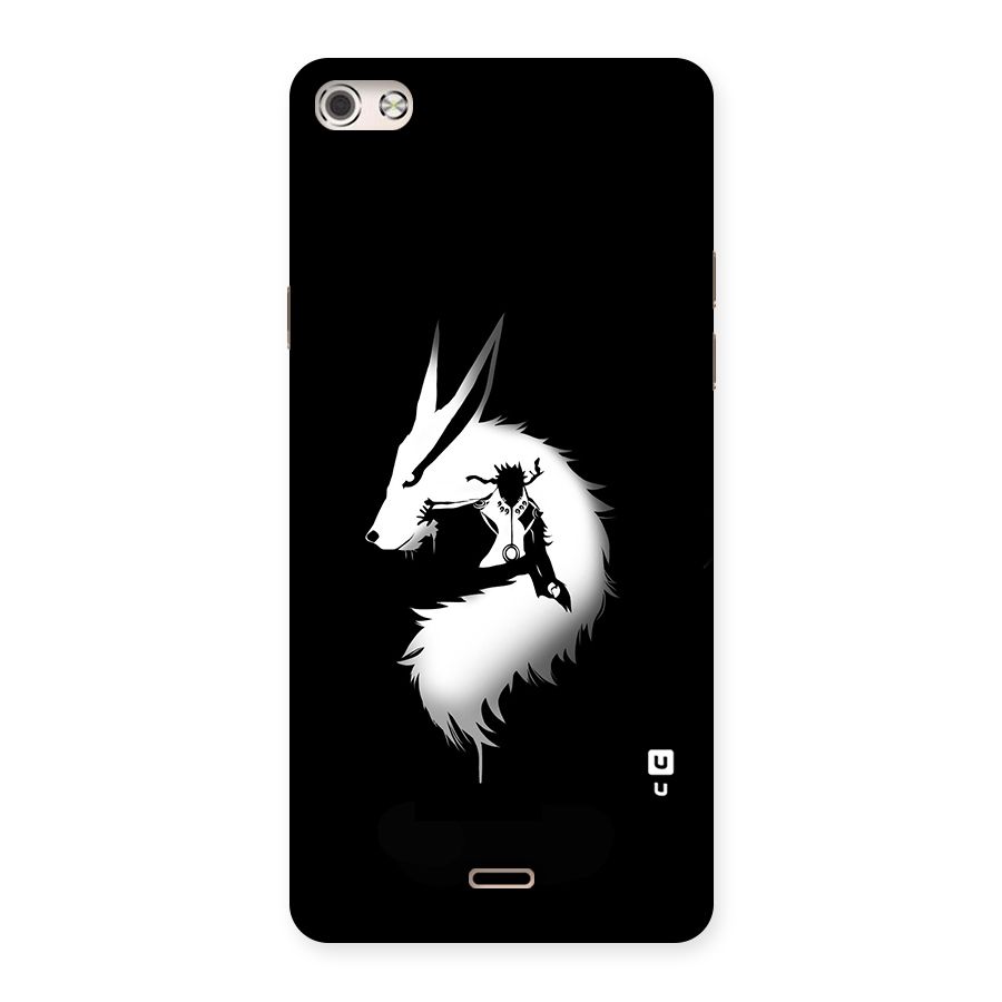 Naruto Kurama Mode Back Case for Micromax Canvas Silver 5