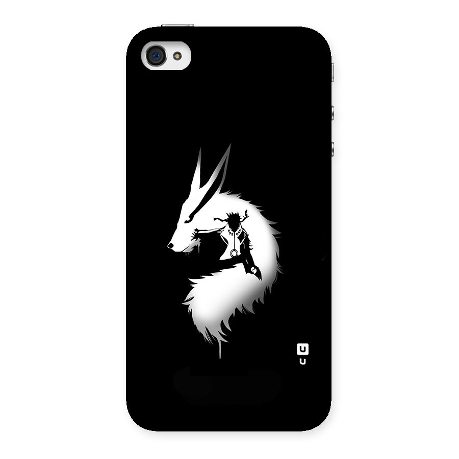 Naruto Kurama Mode Back Case for iPhone 4 4s