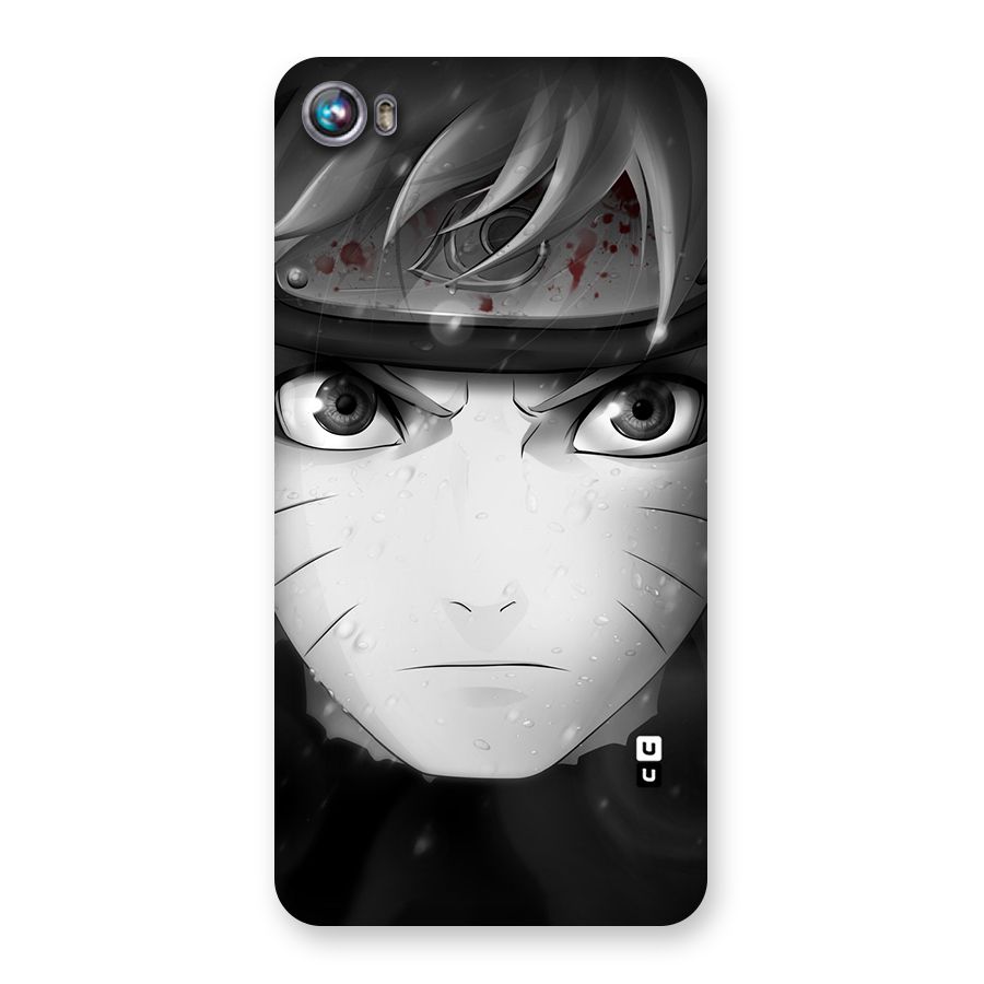 Naruto Monochrome Back Case for Micromax Canvas Fire 4 A107