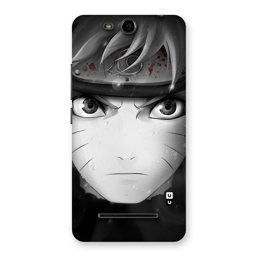 Naruto Monochrome Back Case for Micromax Canvas Juice 3 Q392