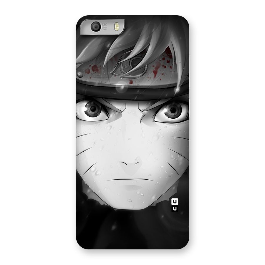 Naruto Monochrome Back Case for Micromax Canvas Knight 2