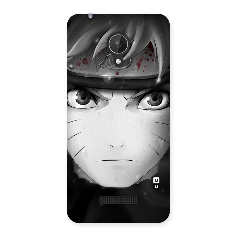 Naruto Monochrome Back Case for Micromax Canvas Spark Q380