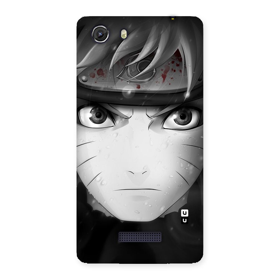 Naruto Monochrome Back Case for Micromax Unite 3