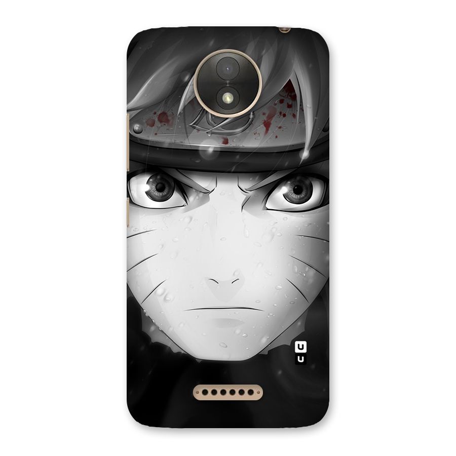 Naruto Monochrome Back Case for Moto C Plus