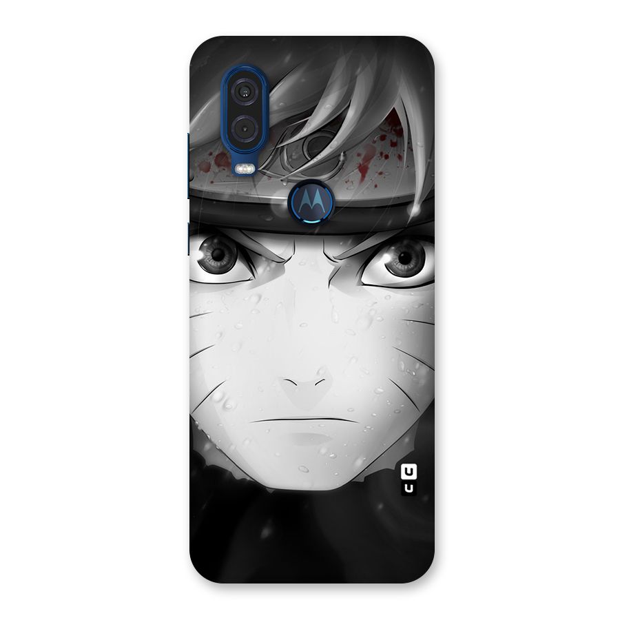 Naruto Monochrome Back Case for Motorola One Vision