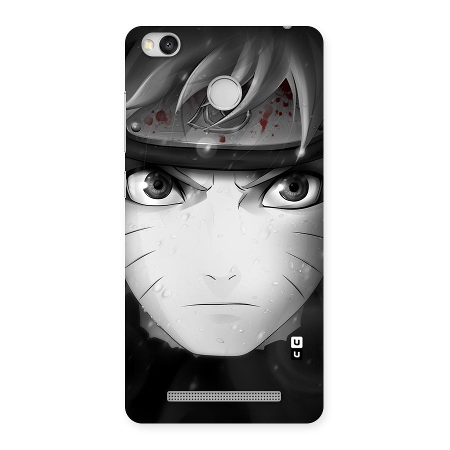 Naruto Monochrome Back Case for Redmi 3S Prime