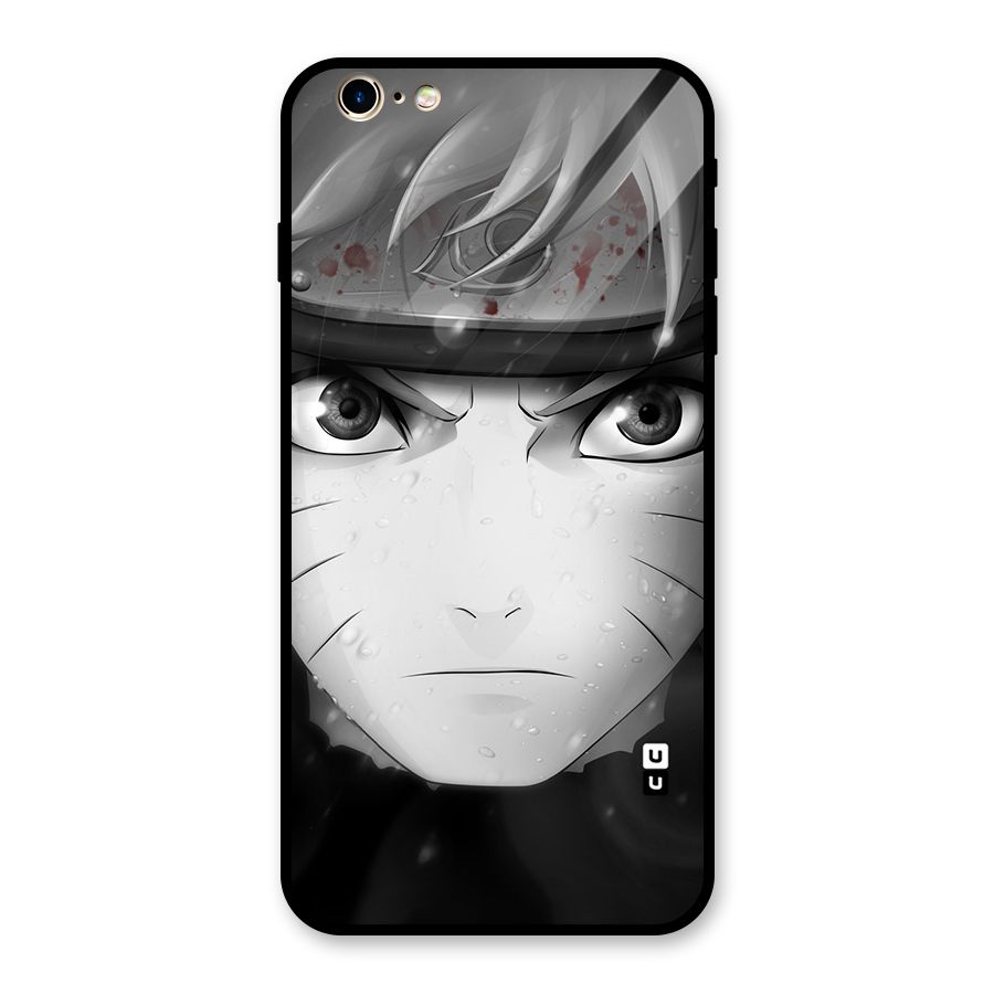 Naruto Monochrome Glass Back Case for iPhone 6 Plus 6S Plus