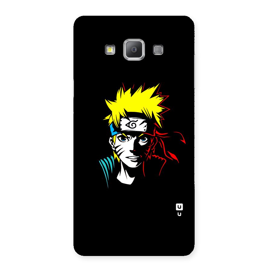Naruto Pen Sketch Art Back Case for Galaxy A7