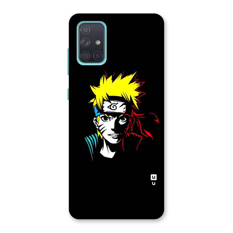 Naruto Pen Sketch Art Back Case for Galaxy A71