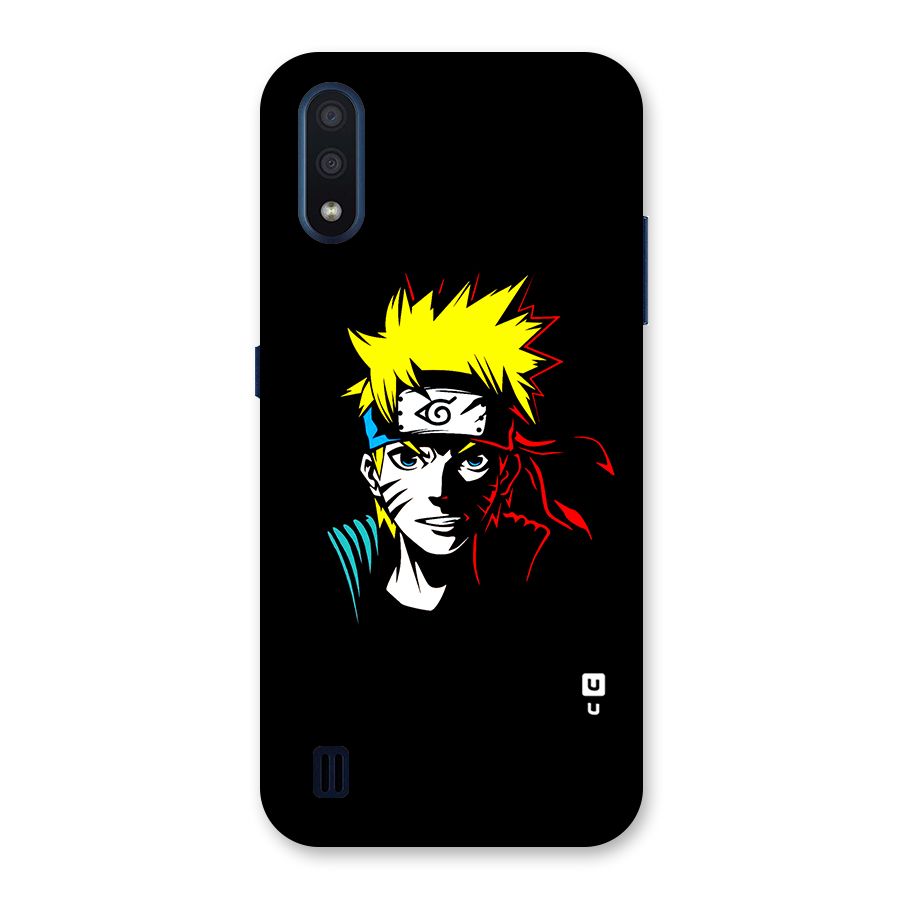 Naruto Pen Sketch Art Back Case for Galaxy M01