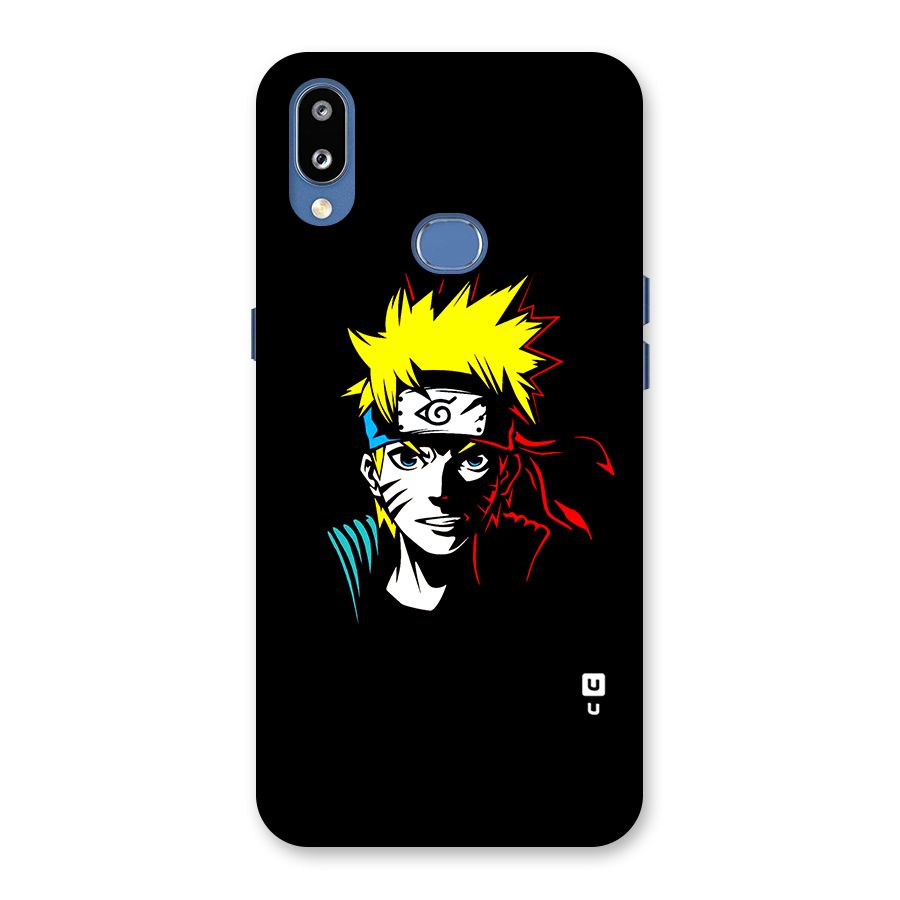 Naruto Pen Sketch Art Back Case for Galaxy M01s