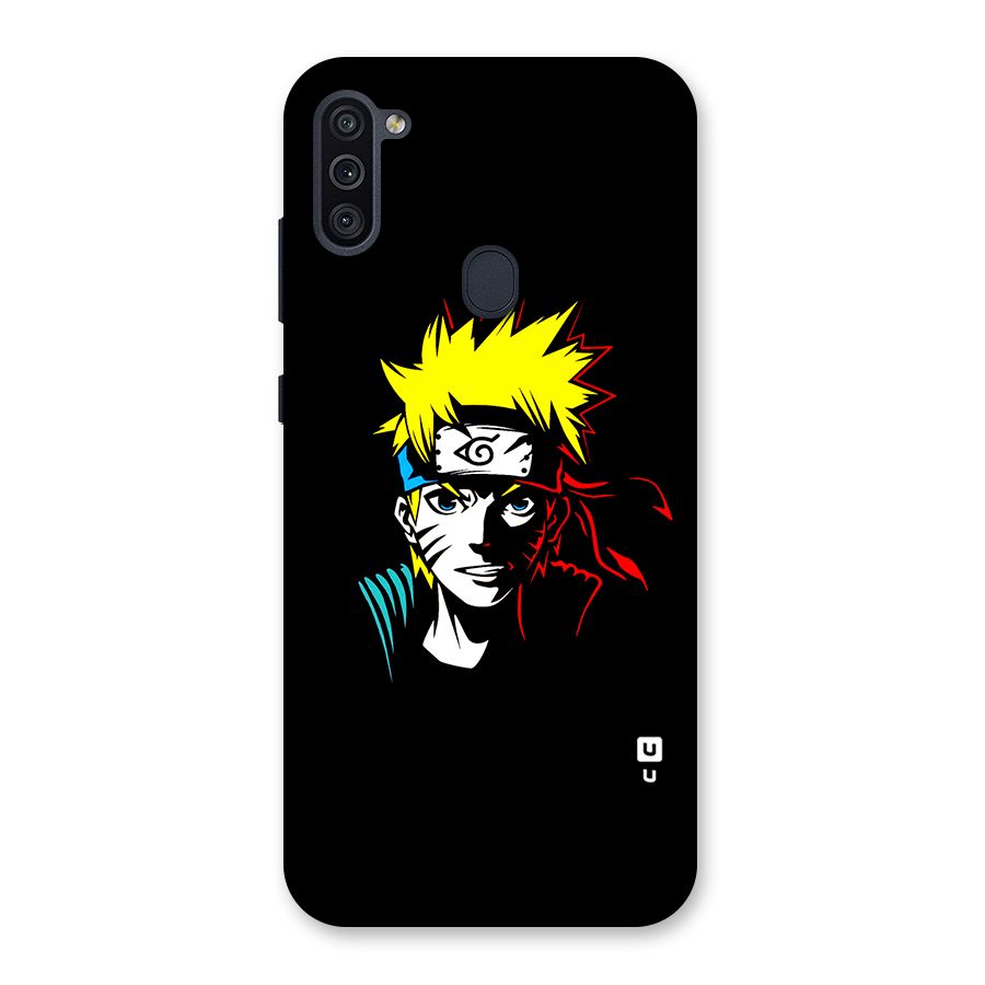 Naruto Pen Sketch Art Back Case for Galaxy M11