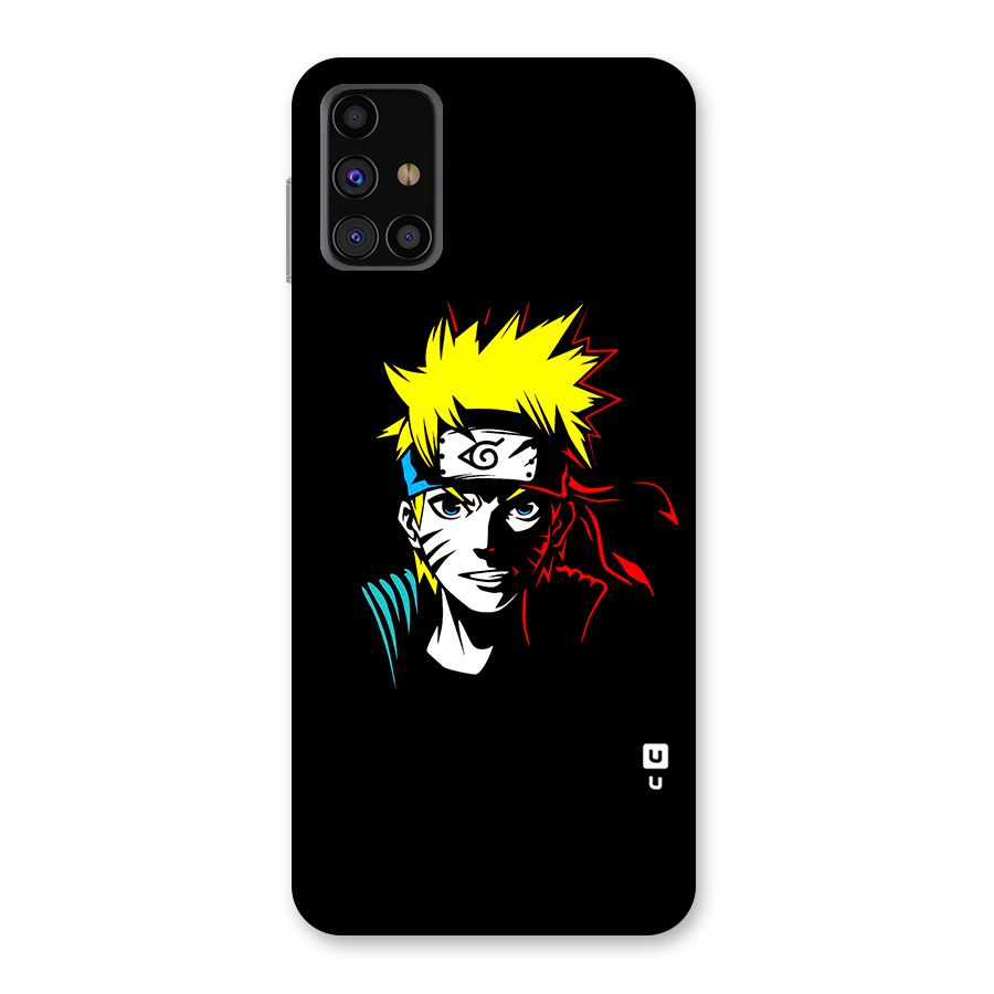 Naruto Pen Sketch Art Back Case for Galaxy M31s