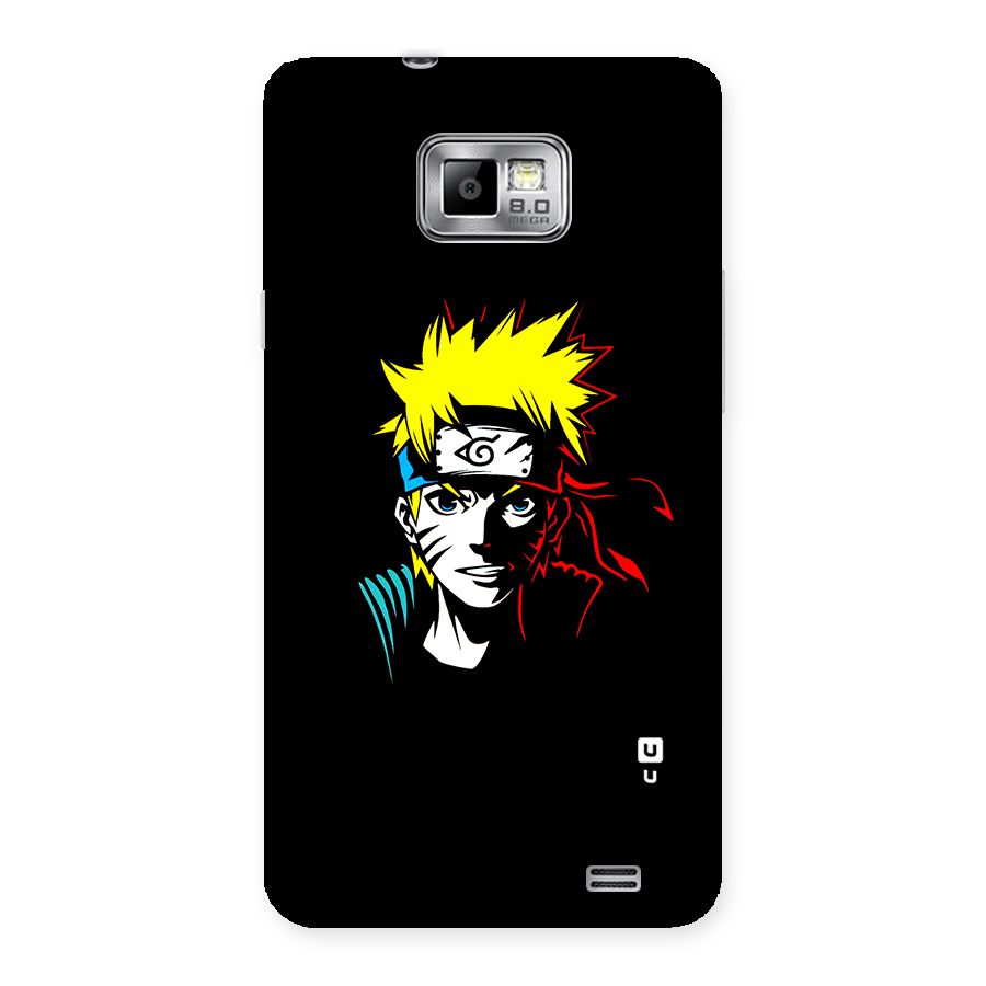 Naruto Pen Sketch Art Back Case for Galaxy S2