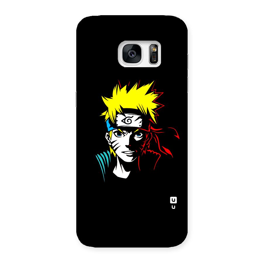 Naruto Pen Sketch Art Back Case for Galaxy S7 Edge