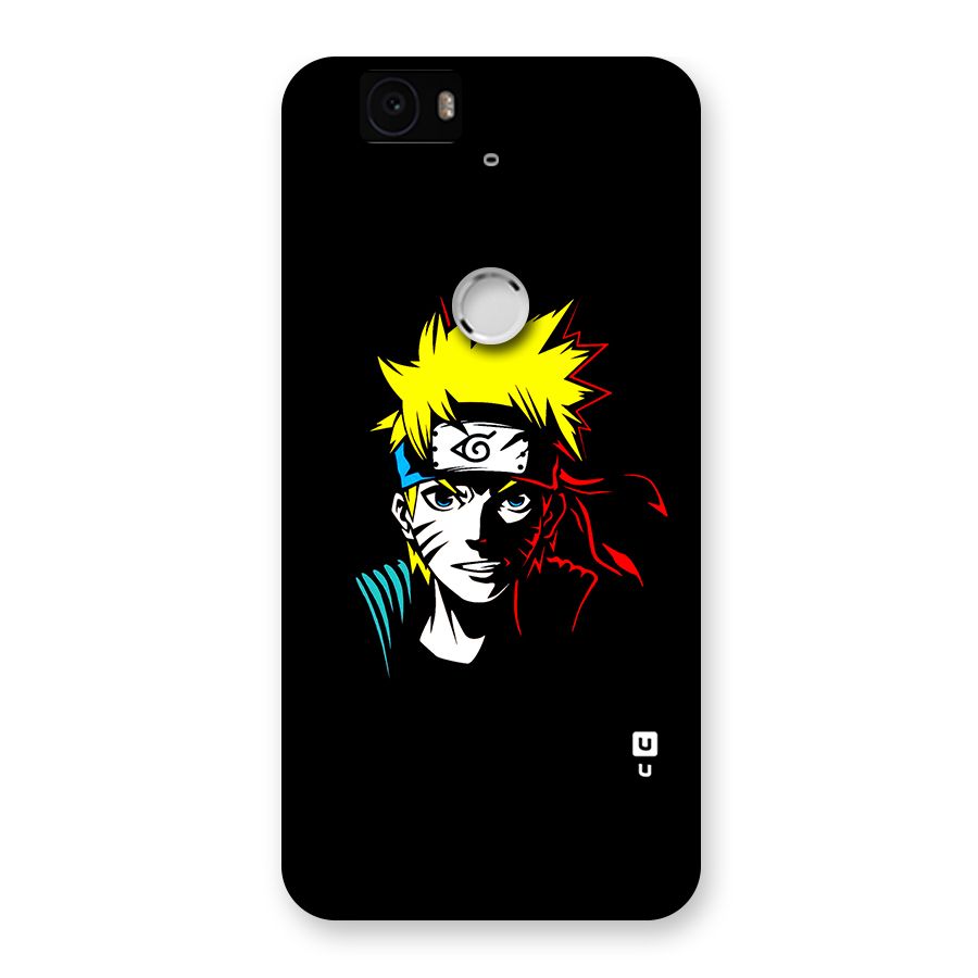 Naruto Pen Sketch Art Back Case for Google Nexus-6P