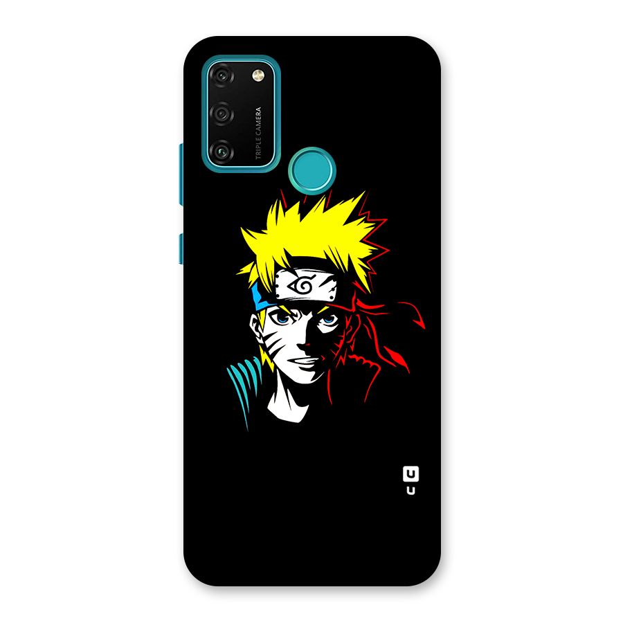Naruto Pen Sketch Art Back Case for Honor 9A