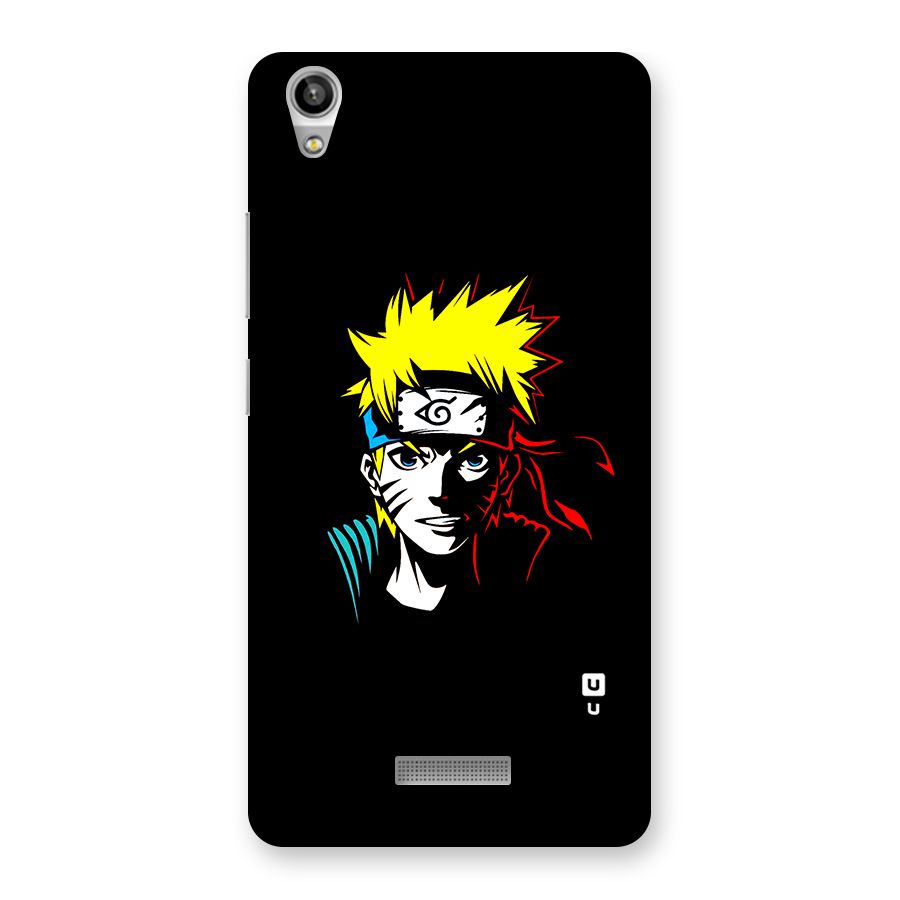 Naruto Pen Sketch Art Back Case for Lava-Pixel-V1