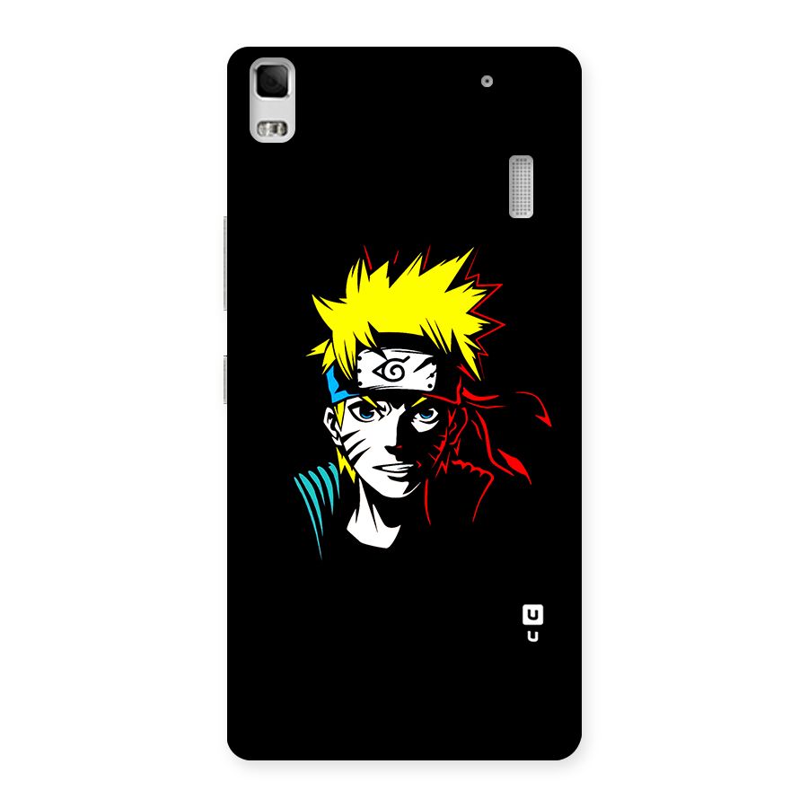 Naruto Pen Sketch Art Back Case for Lenovo A7000