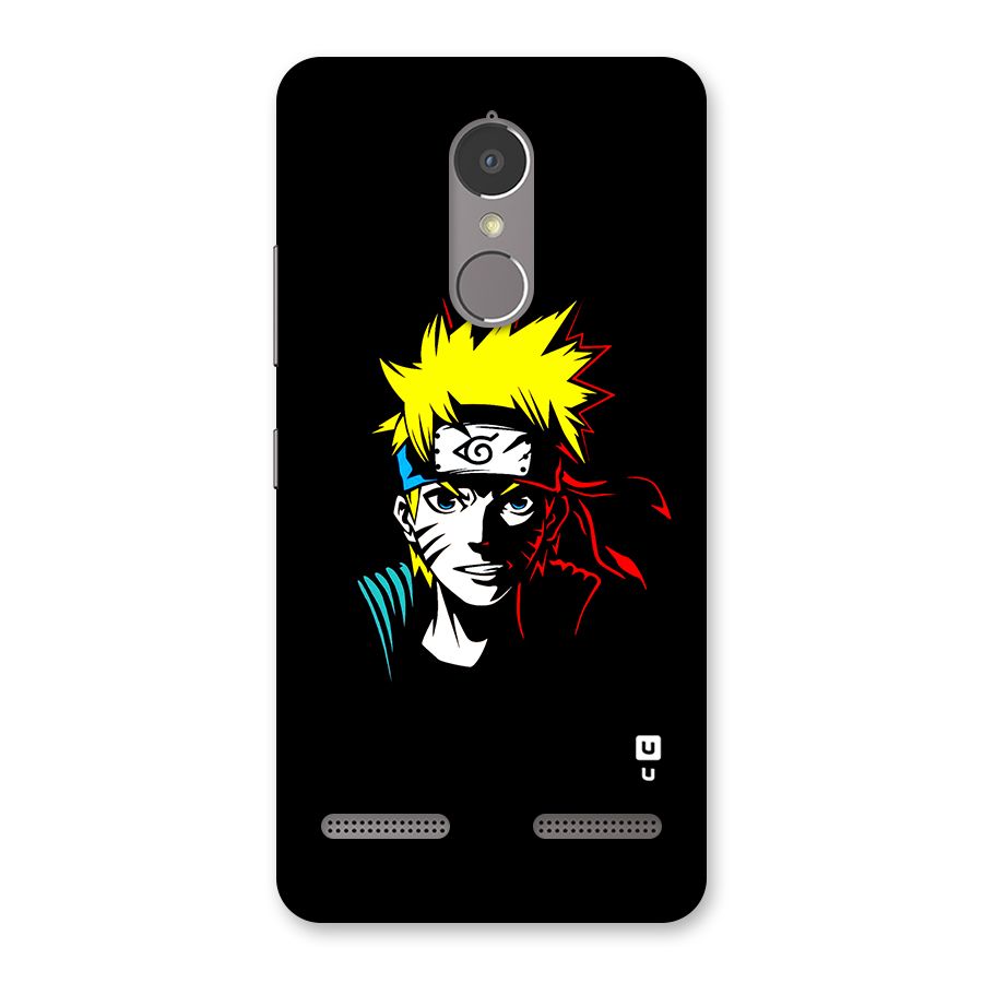 Naruto Pen Sketch Art Back Case for Lenovo K6