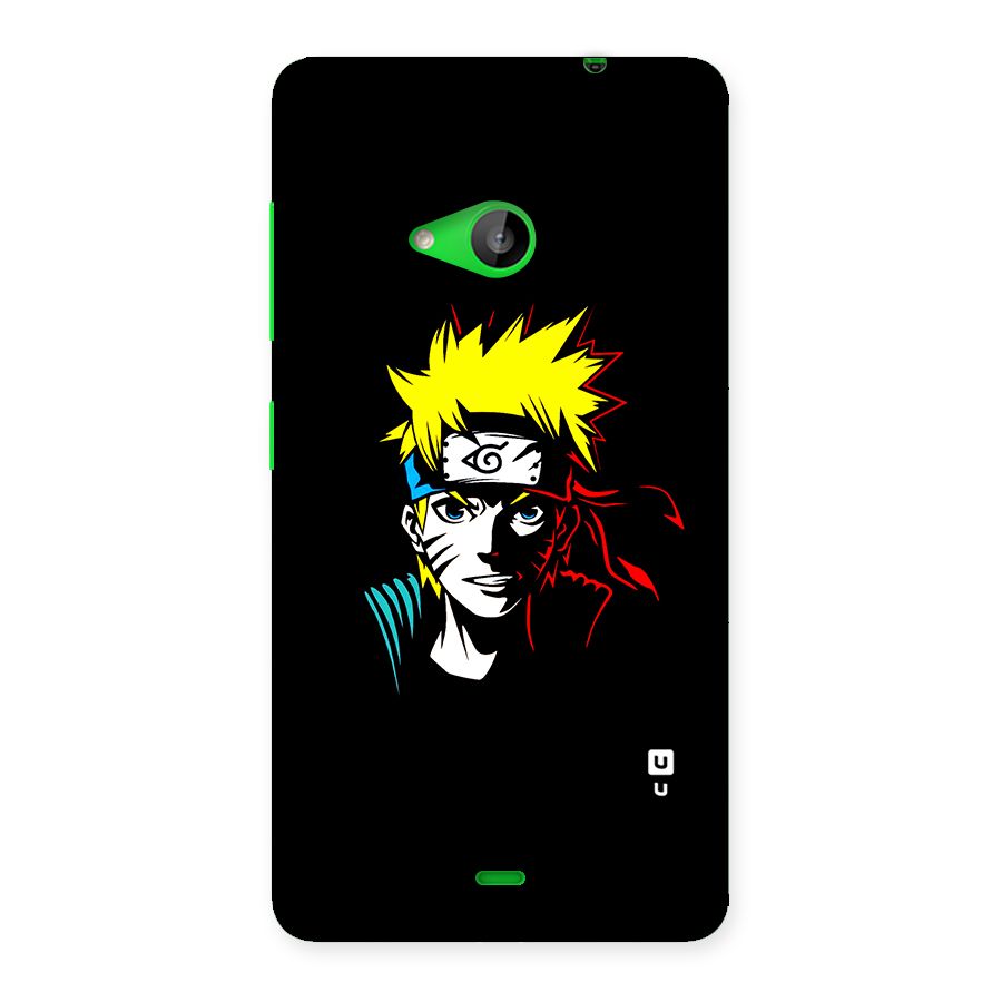 Naruto Pen Sketch Art Back Case for Lumia 535