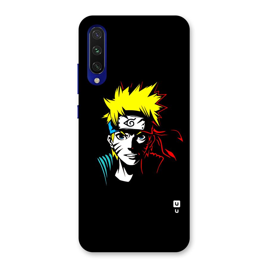 Naruto Pen Sketch Art Back Case for Mi A3
