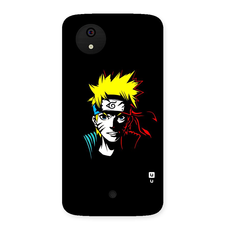 Naruto Pen Sketch Art Back Case for Micromax Canvas A1
